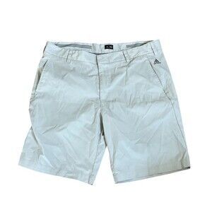 adidas Ultimate365 Men's Golf Chino Shorts Gray Solid 5-Pocket Size 36